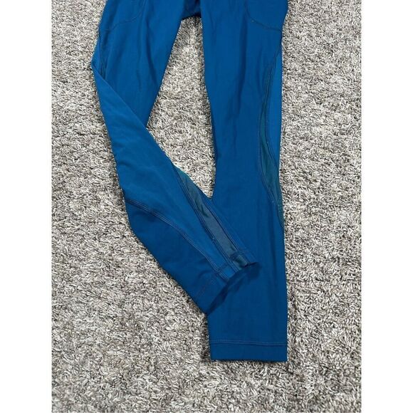 Lululemon Invigorate 7/8 Tight Poseidon Blue High-Rise Pocket Leggings Size 4 - Picture 7 of 11
